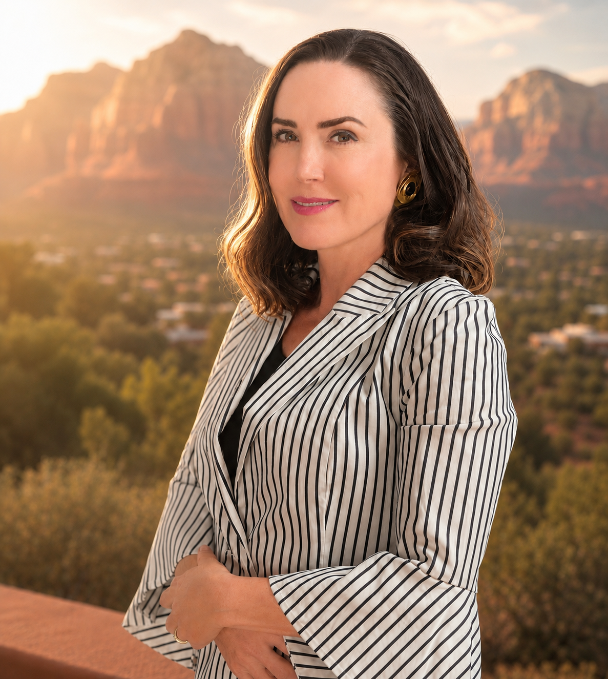 Kristen James, Sedona elopement officiant and photographer